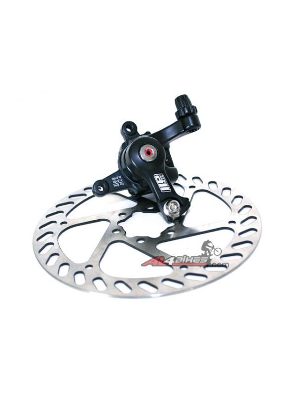 CABLE DISC BRAKE 160MM - Cable disc caliper + Disc 160mm
