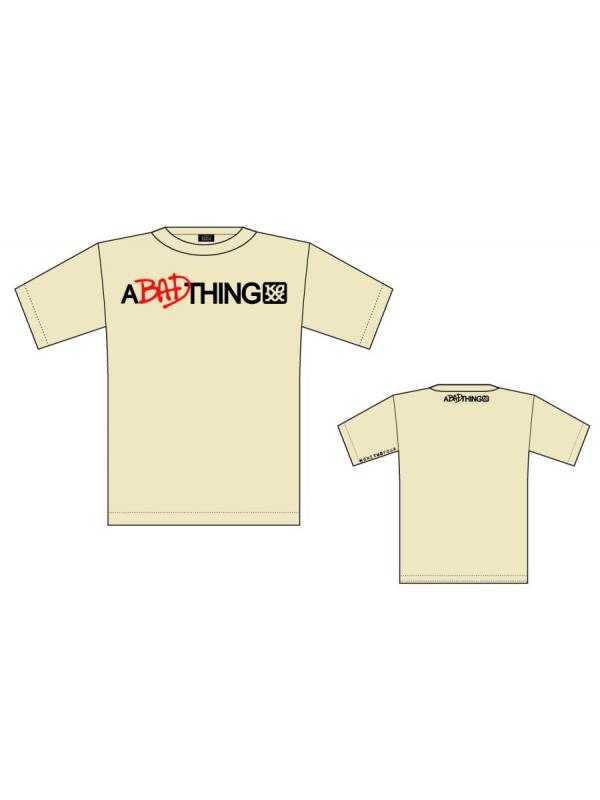 KOXX T-SHIRT A BAD THING BEIGE - Koxx t-shirt A bad thing beige.