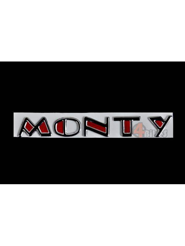 ADHESIVO MARCA MONTY CON RELIEVE