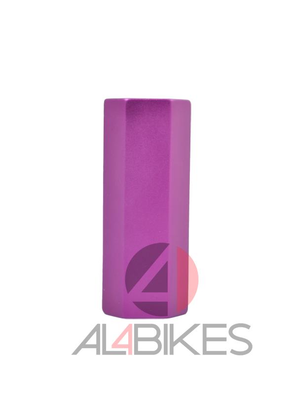 CLAMP ALUMINIO 4 TORNILLOS BLAZER PRO PURPLE - Abrazadera de Aluminio en color Purple Blazer Pro