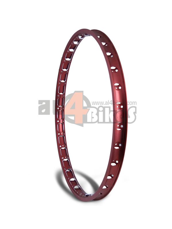 ECHO SL FRONT RED COLOR (32T) - Echo sl front rim 26