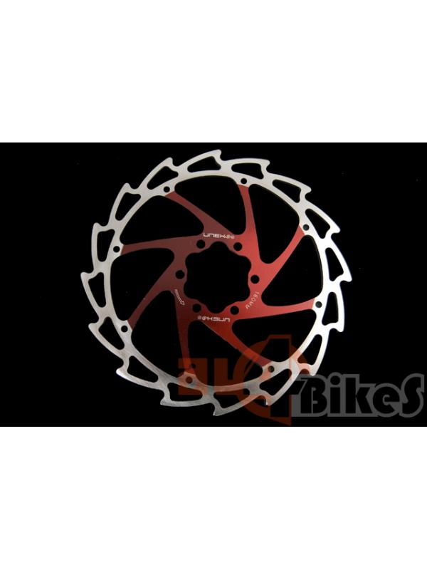 UNEX DISC 160 RED - Al4bikes trial rotor 160mm