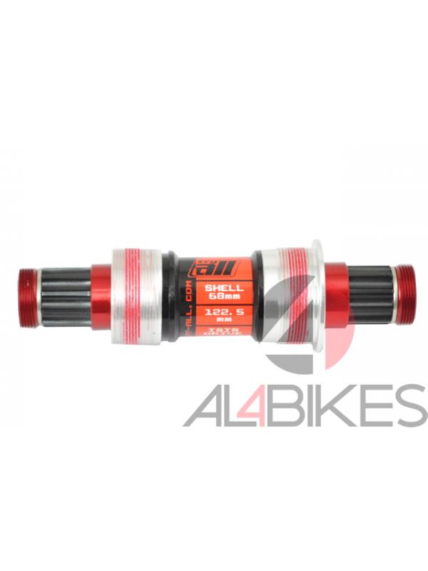 EJE PEDALIER TRY ALL  TIPO ISIS 122.5mm