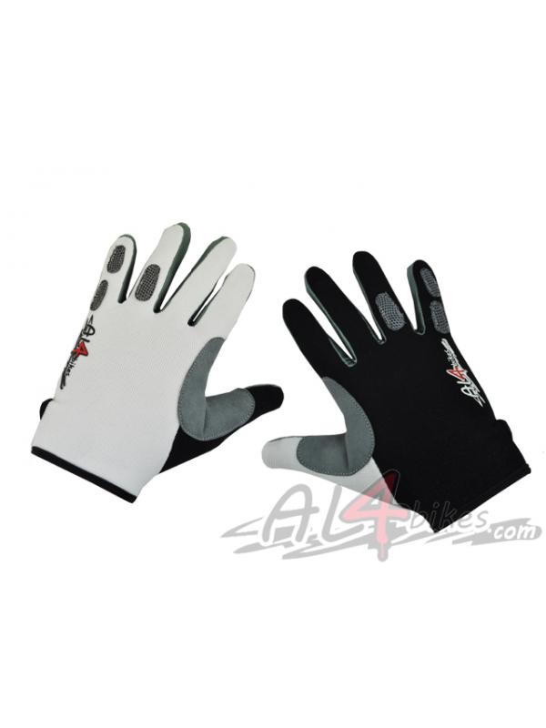 AL4BIKES GLOVES BLACK - Al4bikes gloves One Black and the other White