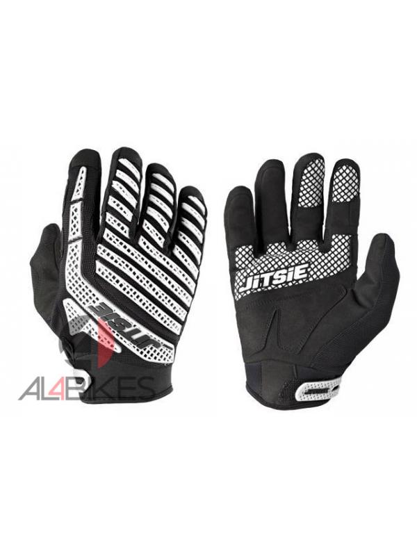 JITSIE OMNIA GLOVES  BLACK / WHITE ONLY SIZE XXL - The Jitsie Omnia gloves are made to last in even the toughest conditions