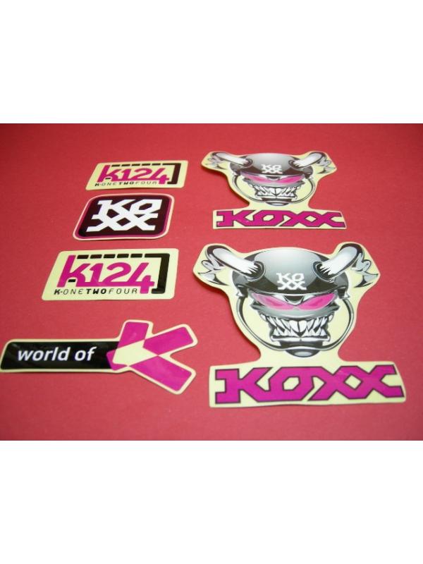 KIT KOXX DECALS IN PURPLE