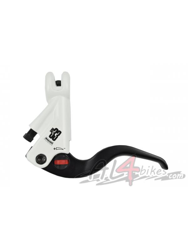 LEFT BRAKE SET (HS 33) WHITE
