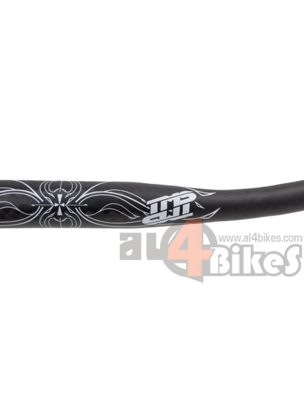 MANILLAR TMS CARBONO LETRAS BLANCO