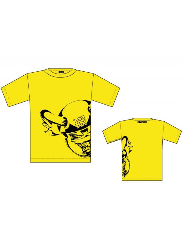 KOXX  T-SHIRT MONSTER YELLOW - Koxx t-shirt Monster Yellow