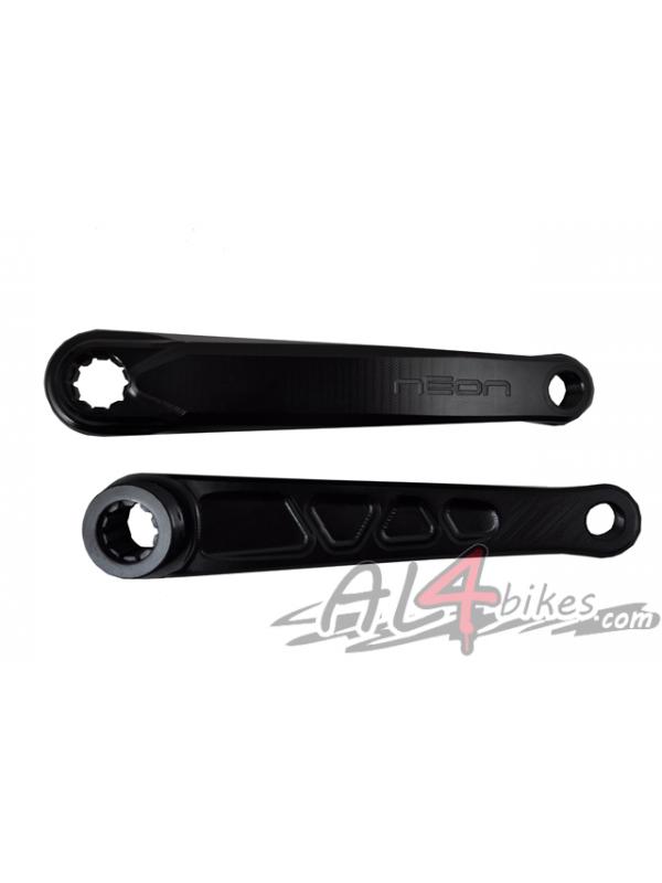 JUEGO DE BIELAS 172MM NEON ISIS LIGHT PLATA