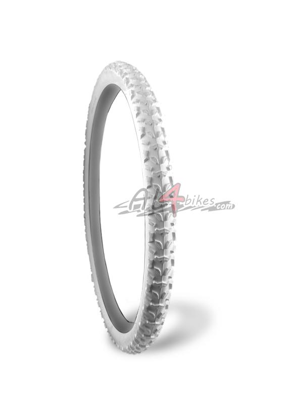 TRY ALL FRONT TIRE 26X2.00 WHITE COLOR - Try all stiky front tire (koxx) 26X2.00 white color.