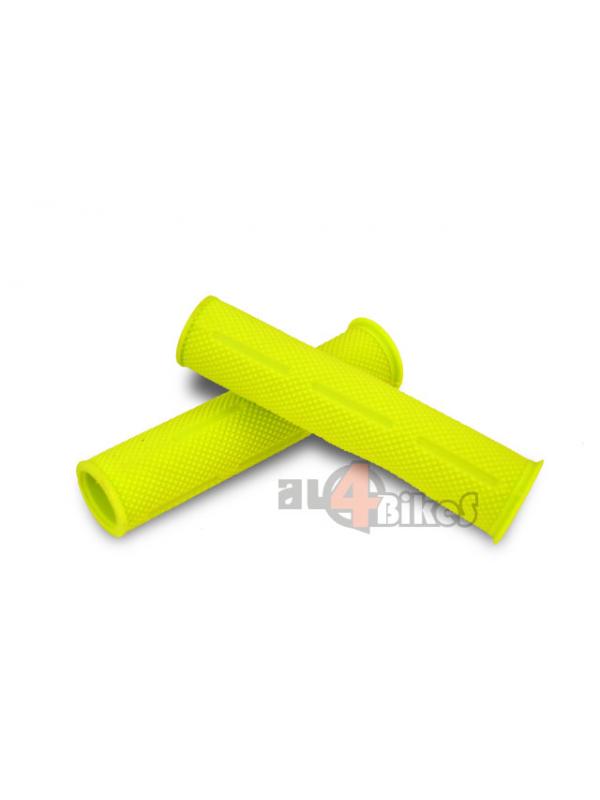 TRY ALL GRIPS YELLOW FLUO - Grips, yellow fluo color