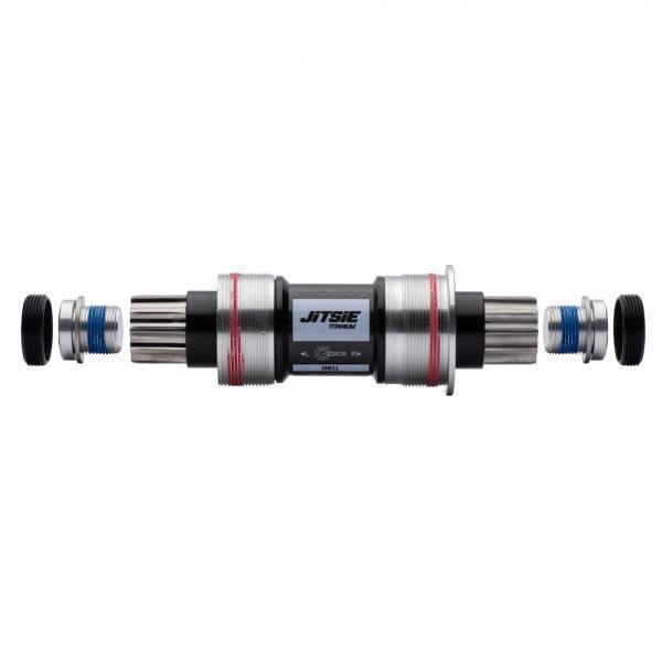 EJE PEDALIER JITSIE RACE 123 MM ISIS