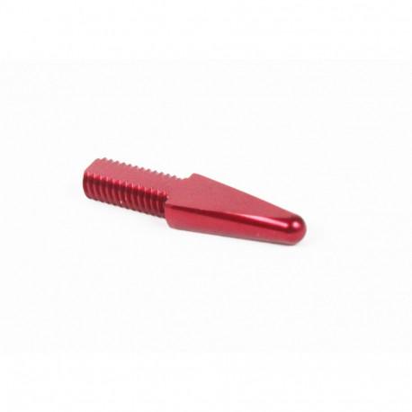 CLEAN PUSH HANDLE SCREW RED - Screw thrust for Clean levers red
