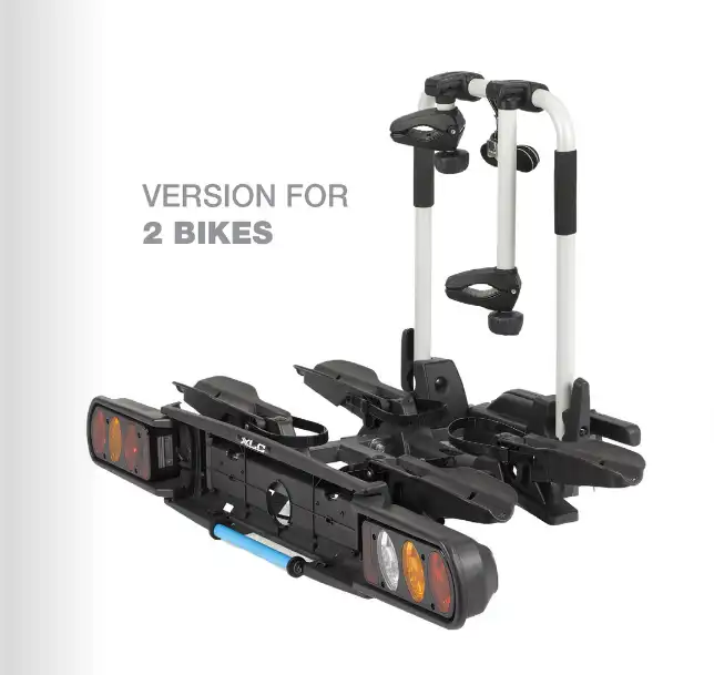 XLC CC-C03 PORTABICIS A BOLA BELUGA PLEGABLE PARA 2 BICIS